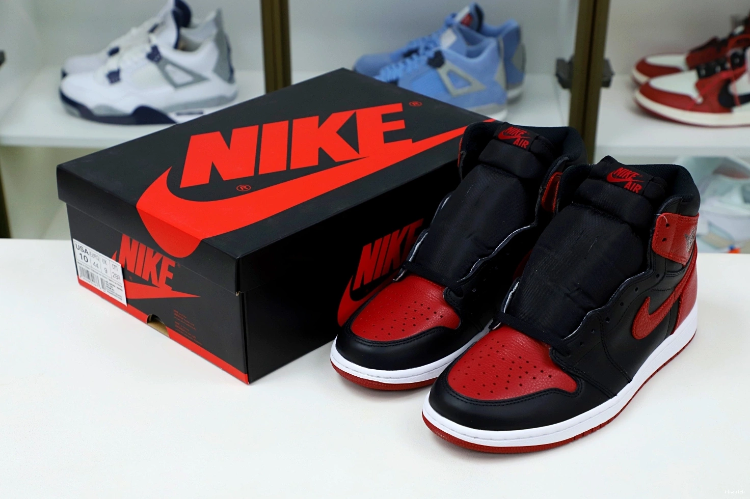 OG 1 JORDAN AIR HIGH 'BRED' RETRO 0726